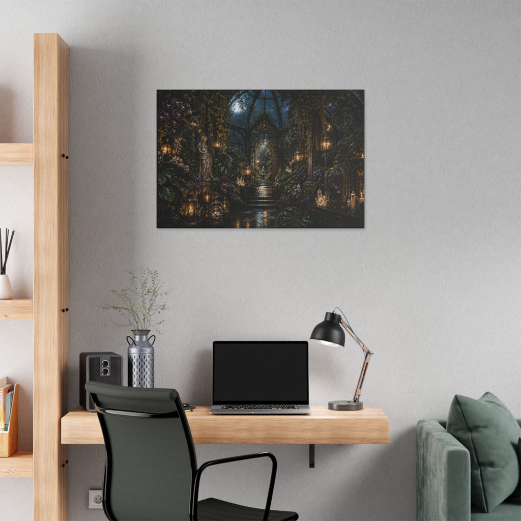 The Secret Greenhouse Fine-Art Canvas