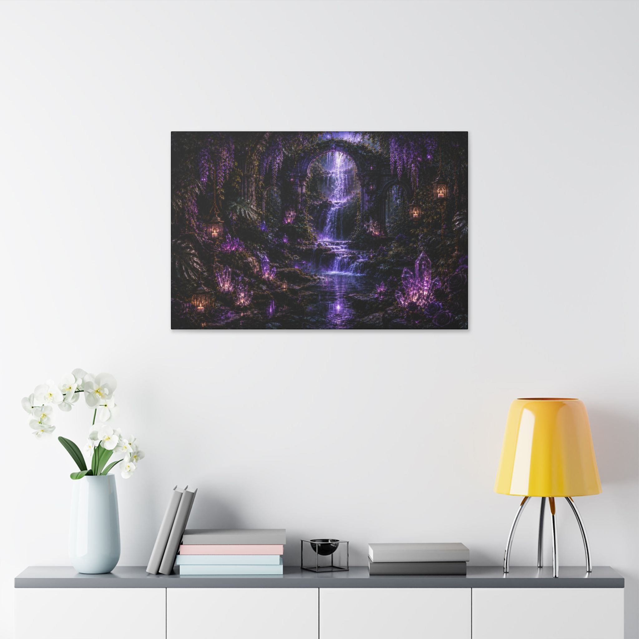The Cleansing Veil Fine-Art Canvas
