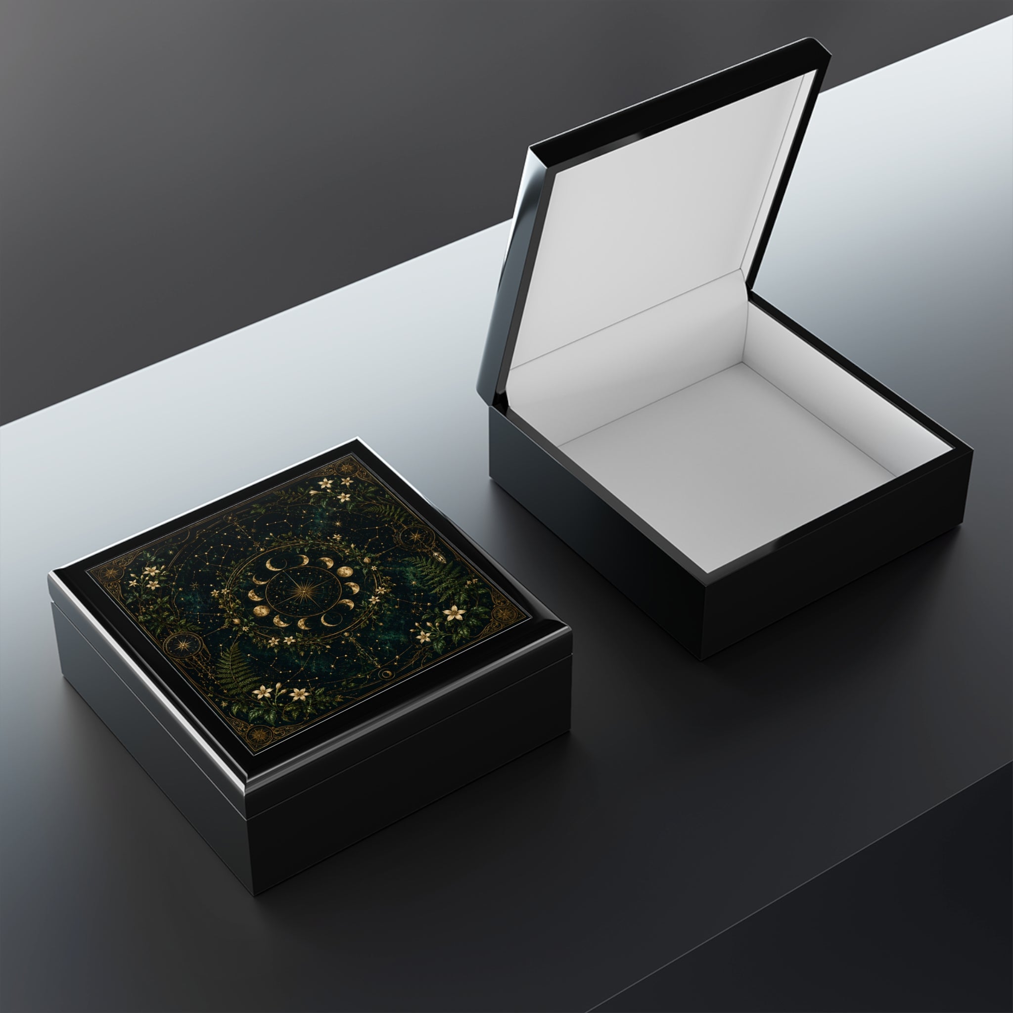 The Starlight & Moon Phase Keepsake Box