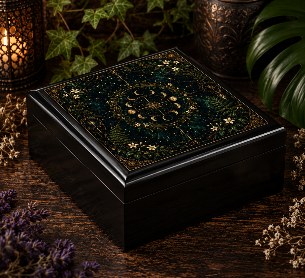 The Starlight & Moon Phase Keepsake Box