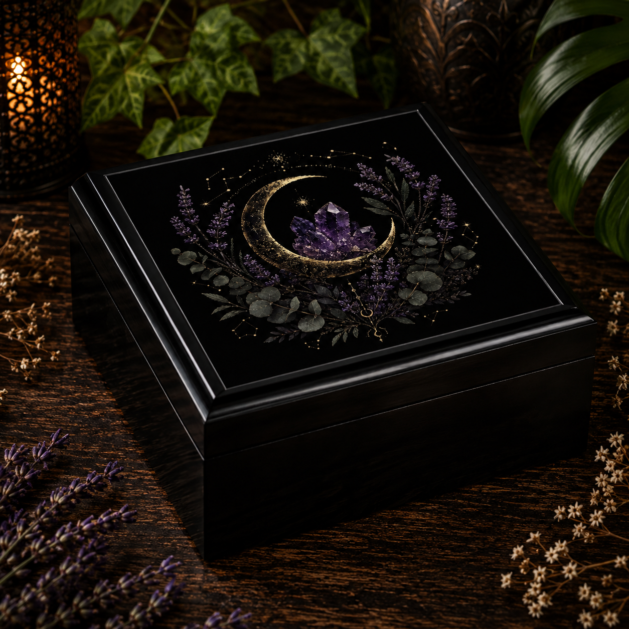 Lunar Sanctuary Keepsake Box