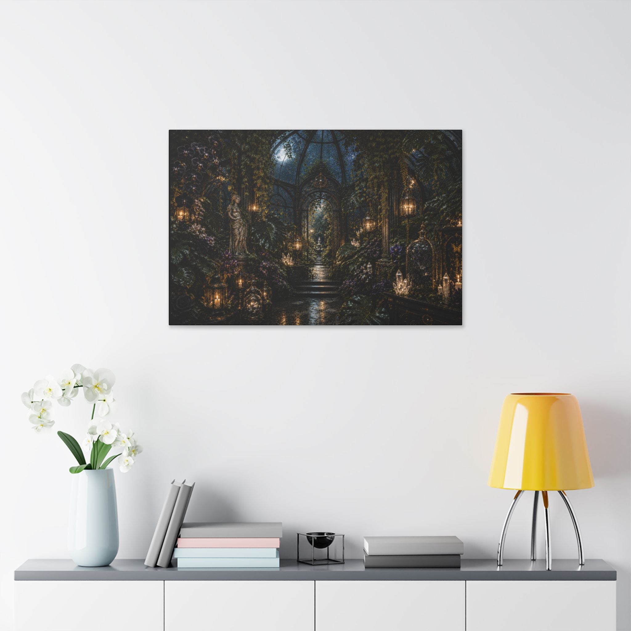 The Secret Greenhouse Fine-Art Canvas