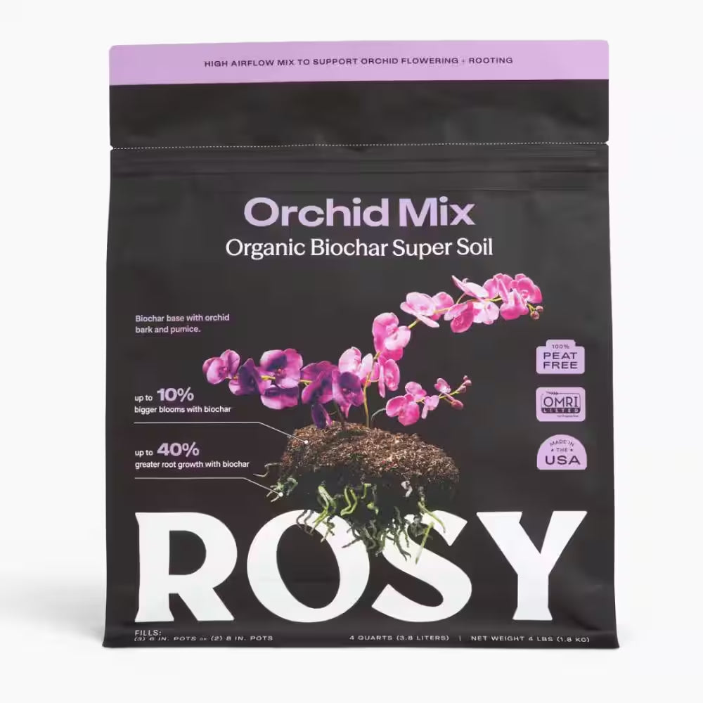 Organic 4 Qt. Orchid Soil Potting Mix with Superior Aeration and Drainage for Orchids (1-Pack)