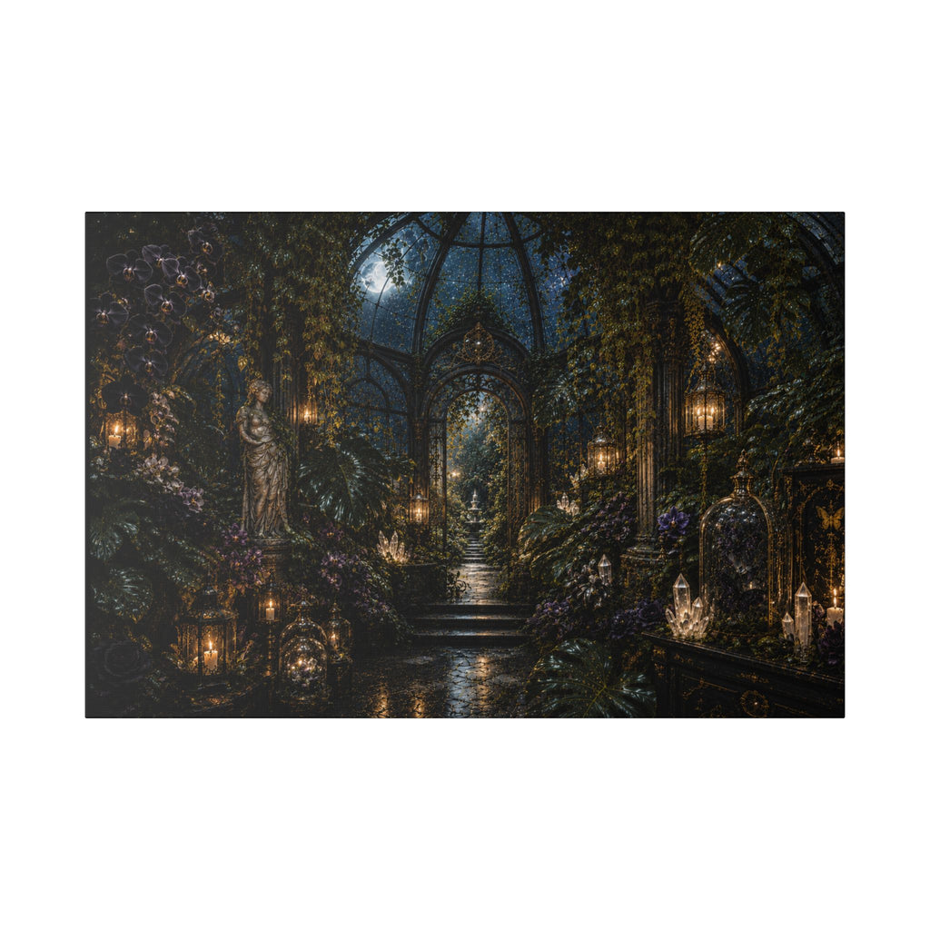 The Secret Greenhouse Fine-Art Canvas