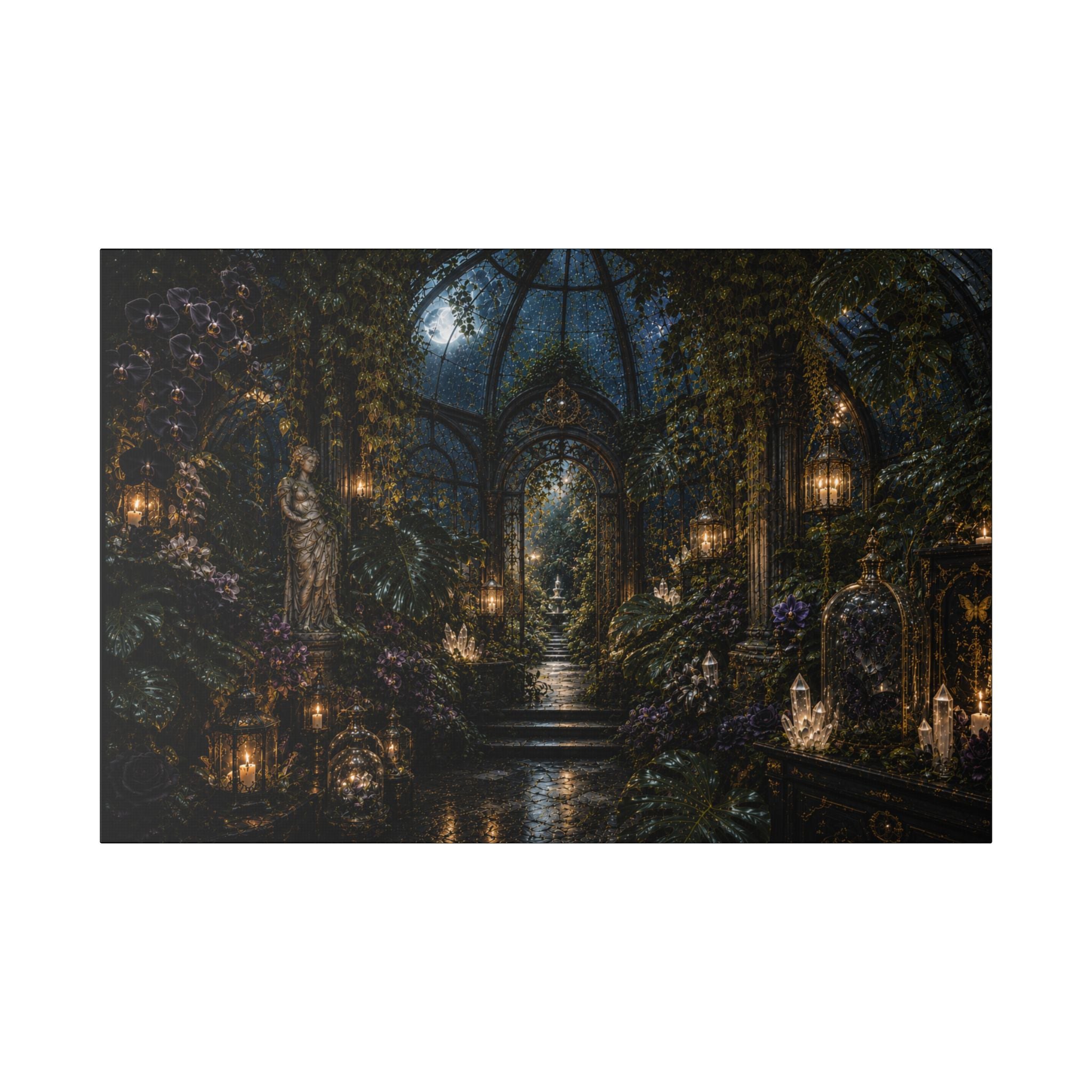 The Secret Greenhouse Fine-Art Canvas