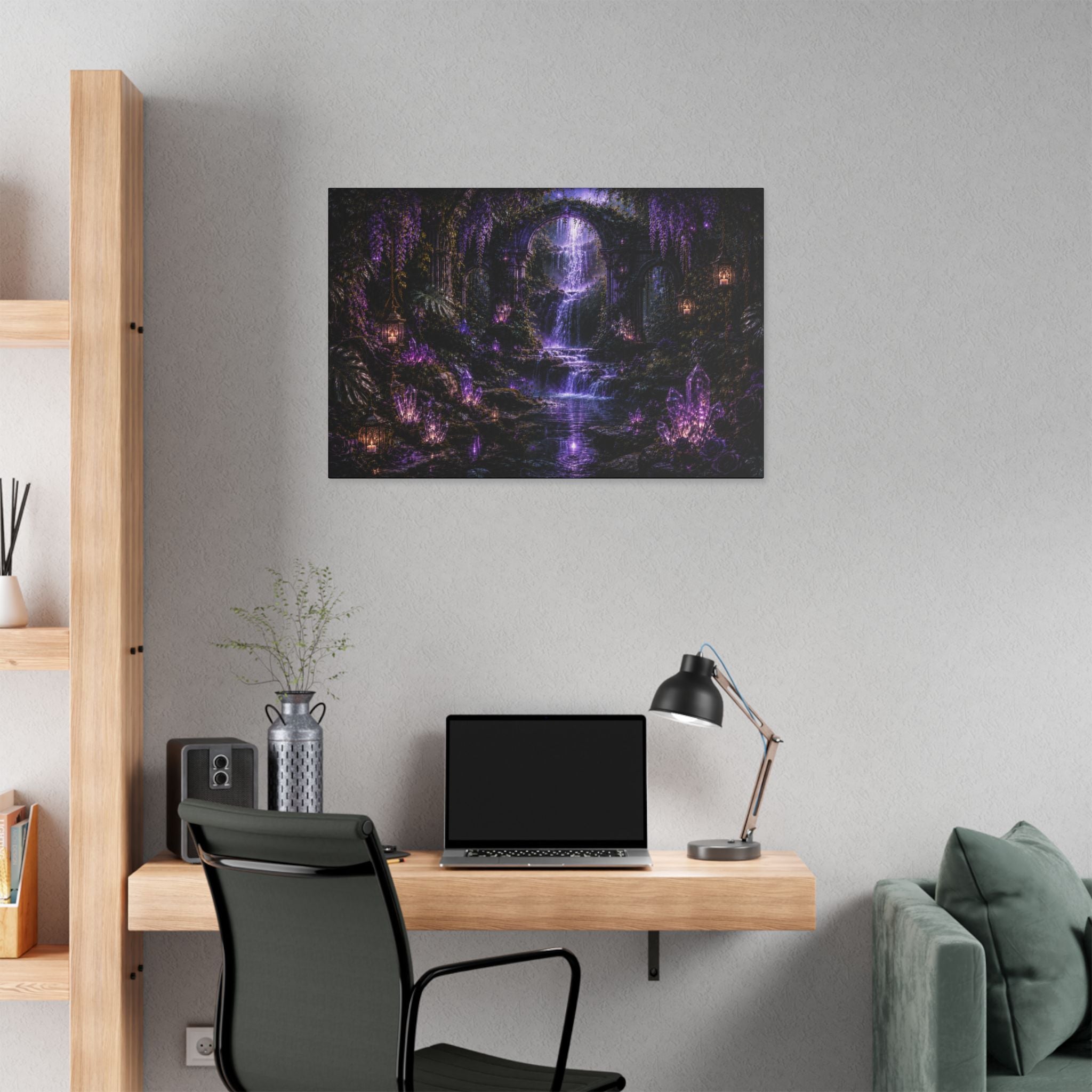 The Cleansing Veil Fine-Art Canvas