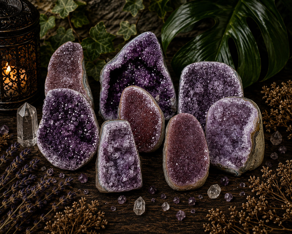 Amethyst Geode Clusters