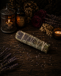 White Sage & Lavender Smudge Stick – 7"