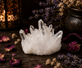 Natural Clear Quartz Crystal Cluster