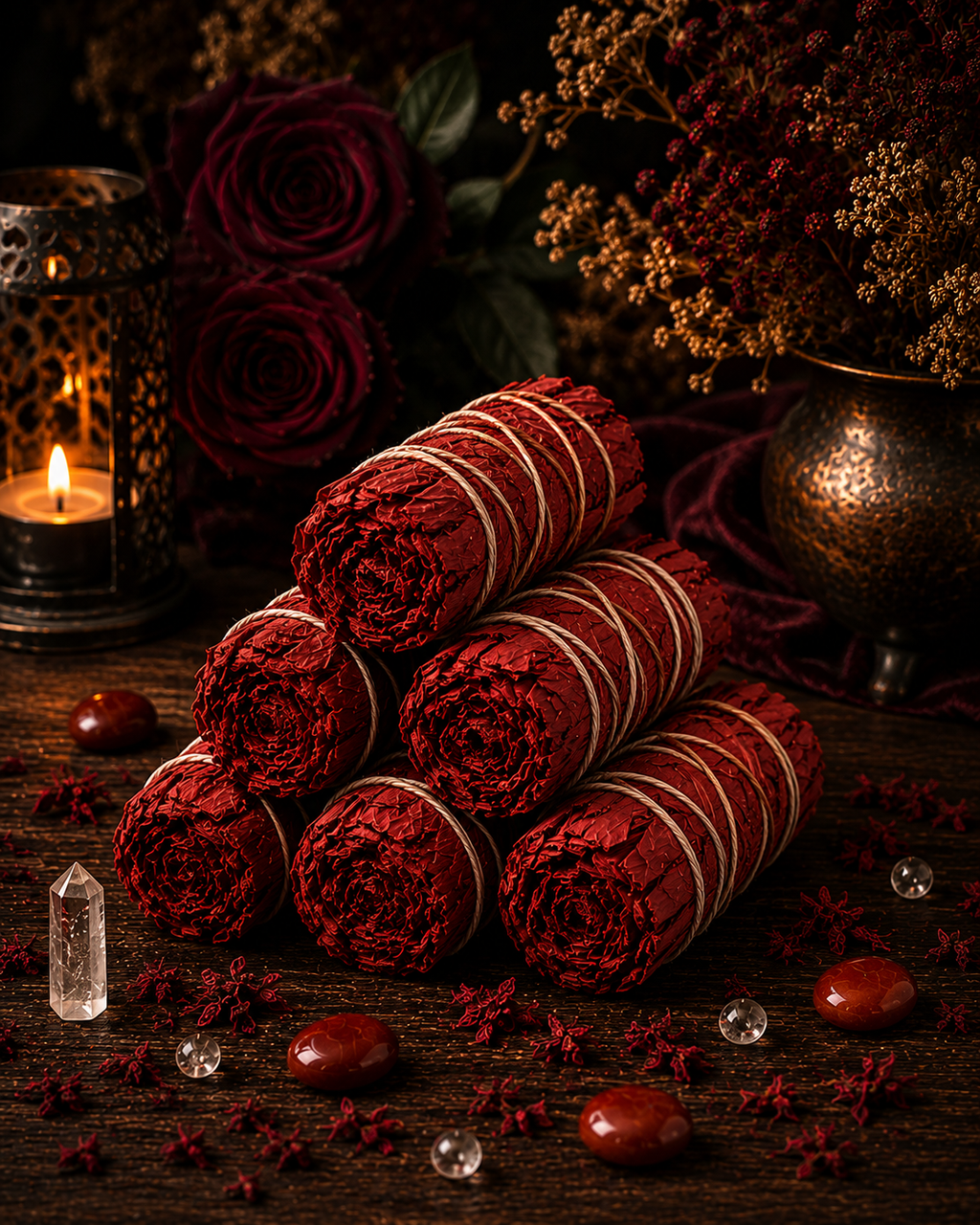 Dragon's Blood Sage Bundle - 4"