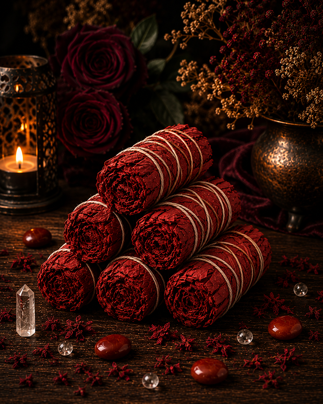 Dragon's Blood Sage Bundle - 4"