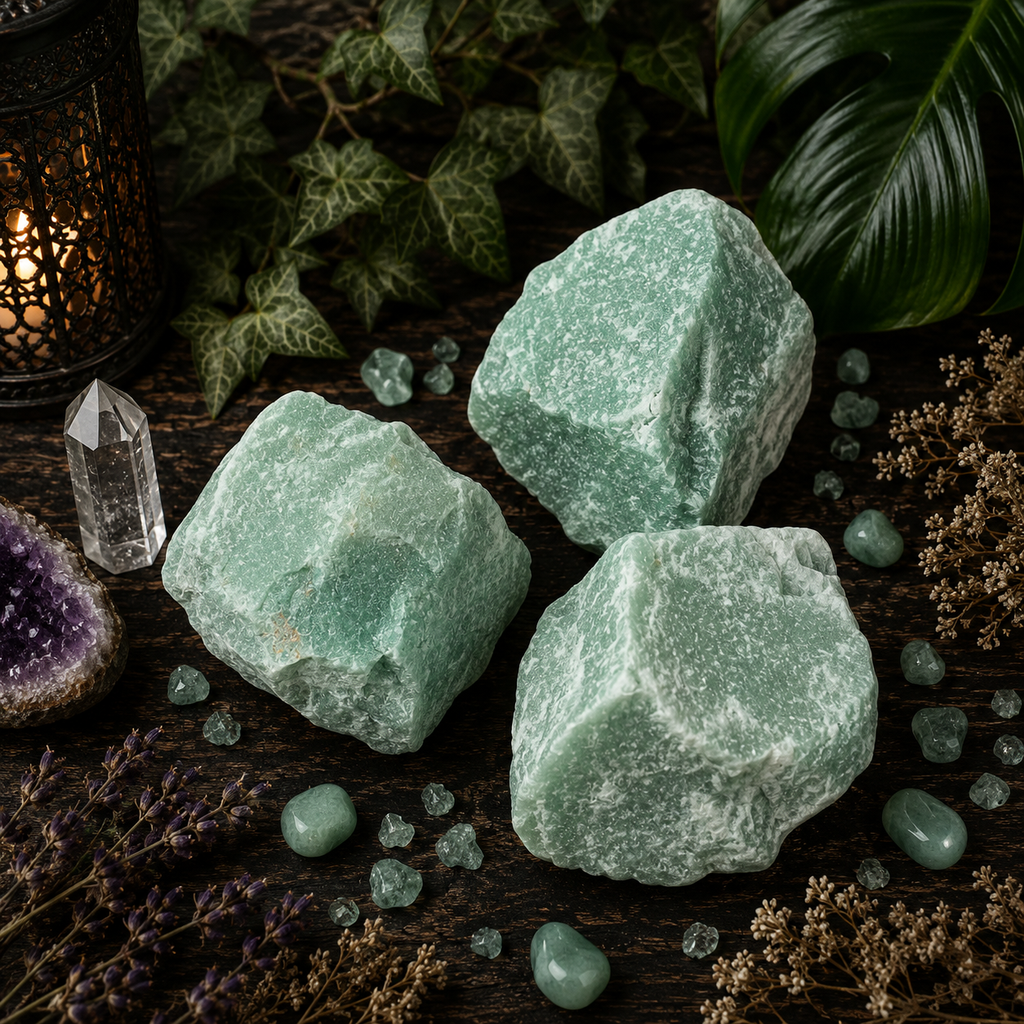 Natural Green Aventurine Crystal