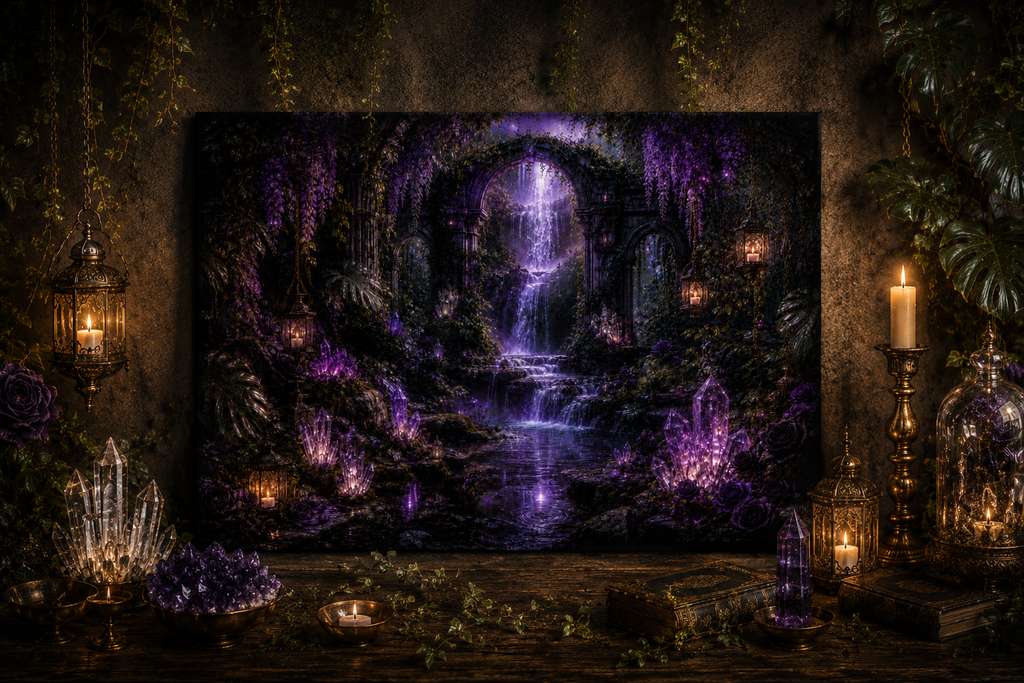 The Cleansing Veil Fine-Art Canvas