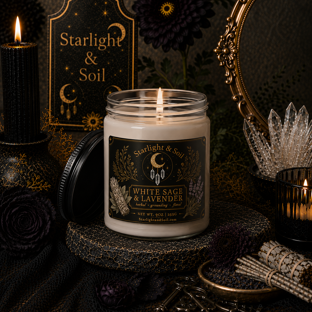 Starlight Sanctuary Soy Candle | 9oz