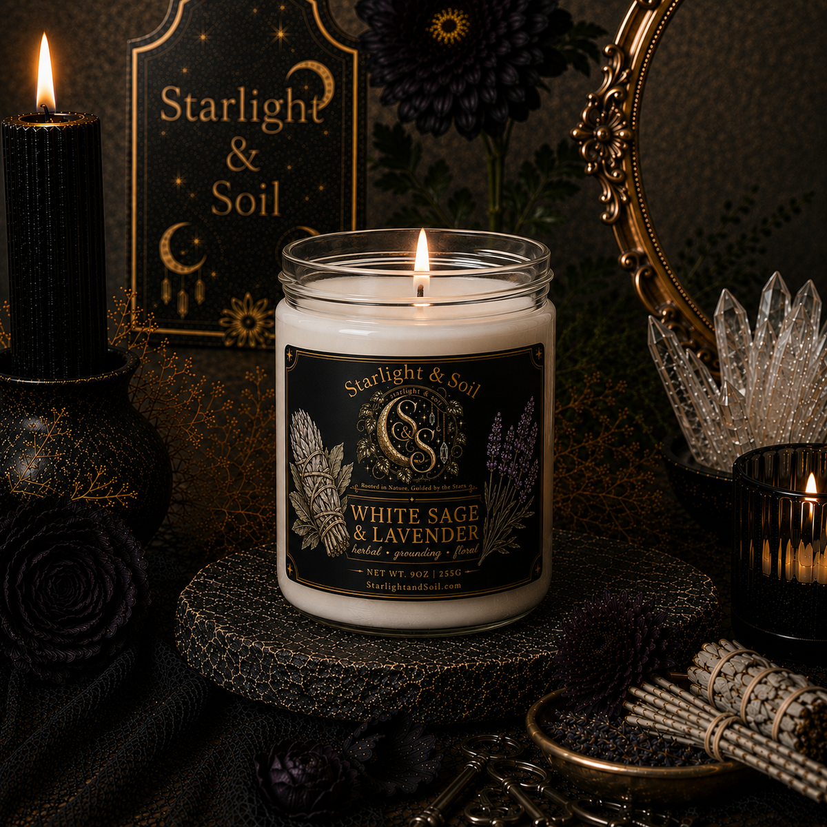 The Starfire 9oz Soy Candle