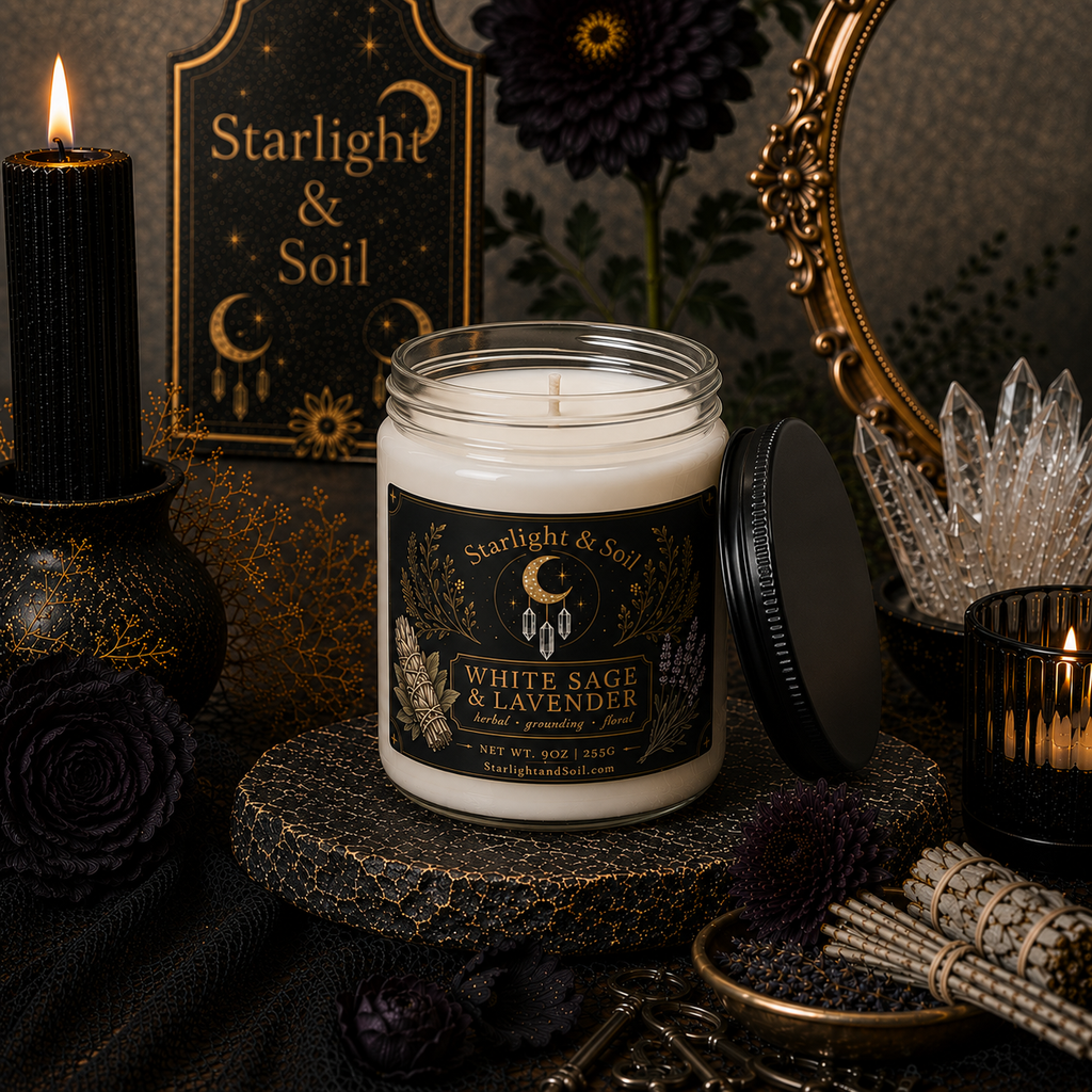 Starlight Sanctuary Soy Candle | 9oz