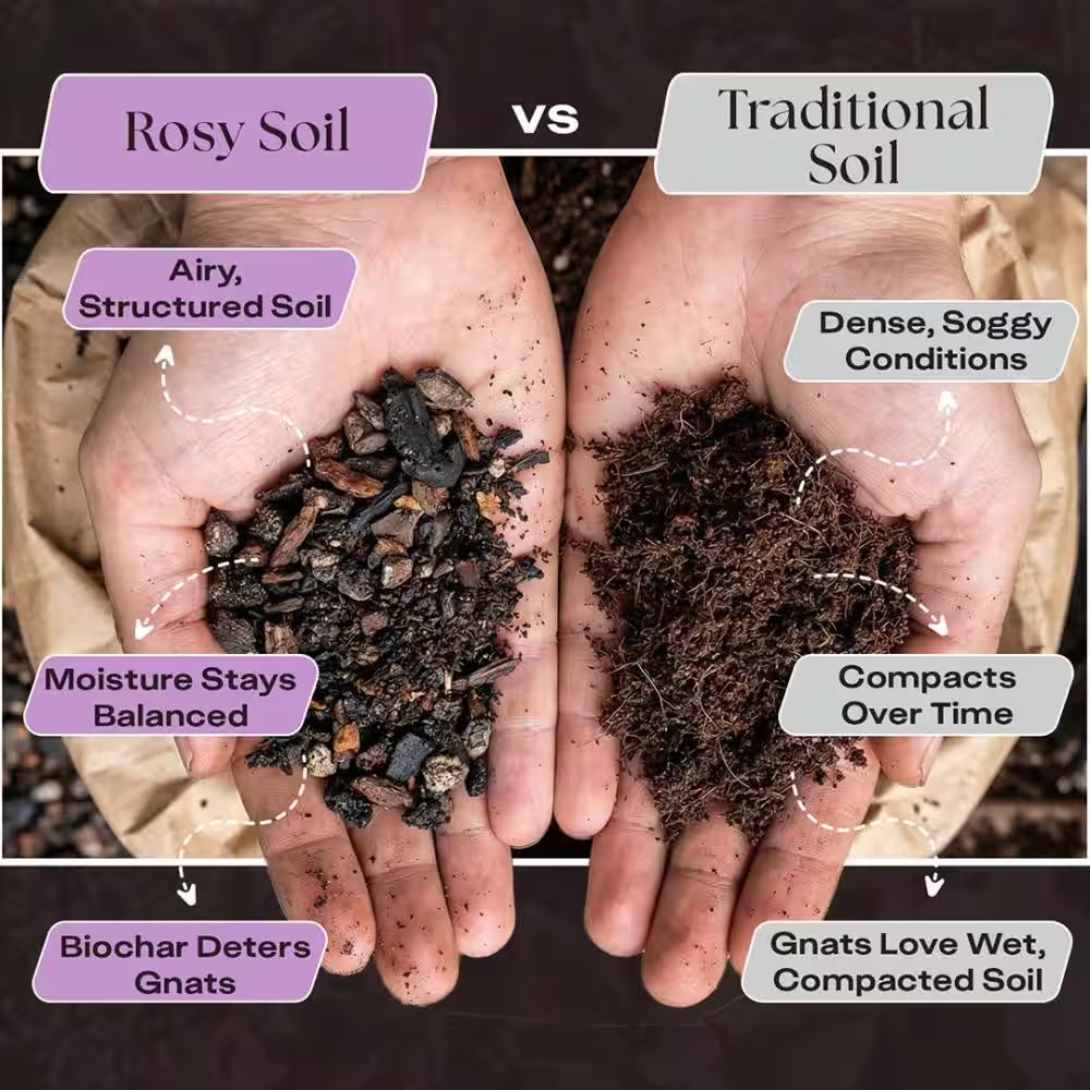 Organic 4 Qt. Orchid Soil Potting Mix with Superior Aeration and Drainage for Orchids (1-Pack)